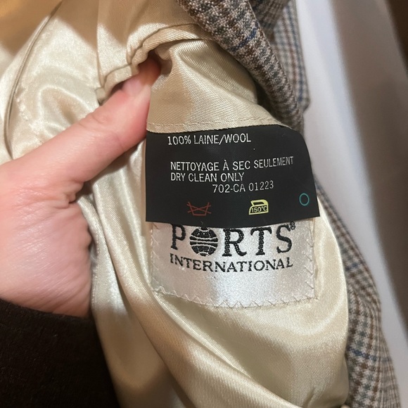Ports international blazer, suit jacket wool - Picture 6 of 11